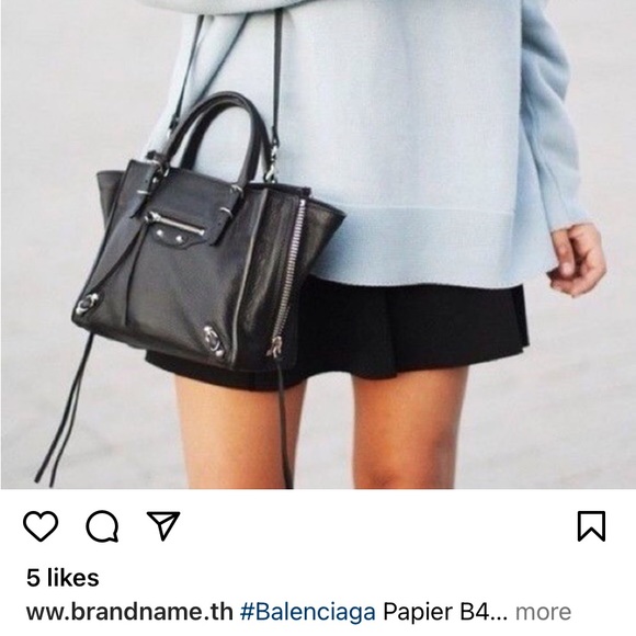 Balenciaga Papier Mini A4 Zip Around Tote - Picture 13 of 16